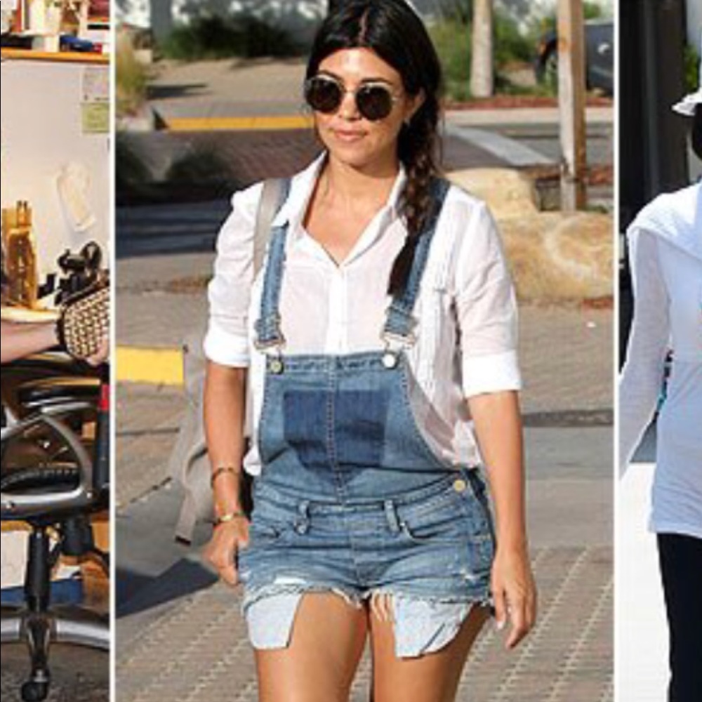 BlankNYC Short Overalls Denim Sz 29